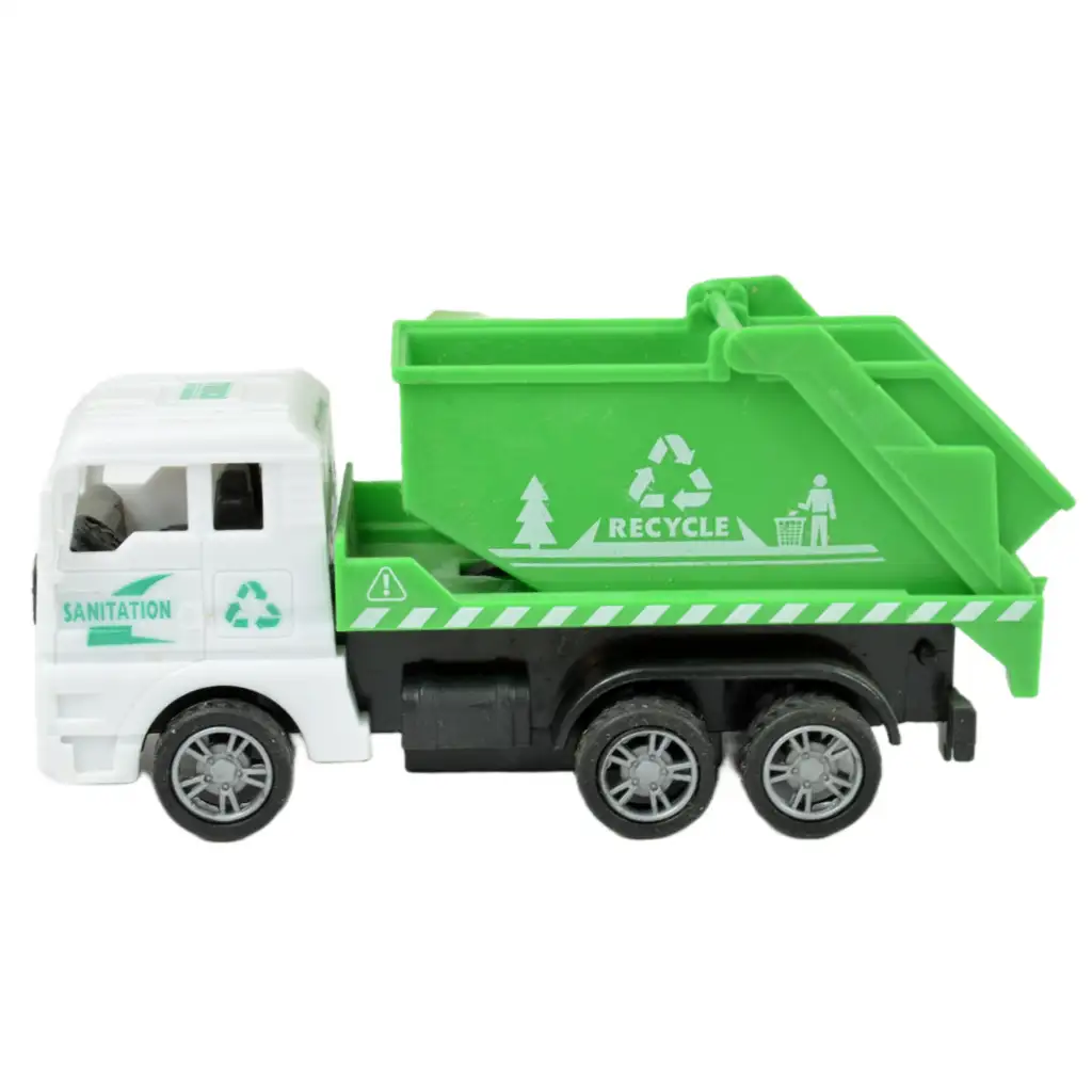 imagen de Camión de Ciudad: Camión de Recolección de Basura en varias versiones 12cm 6
