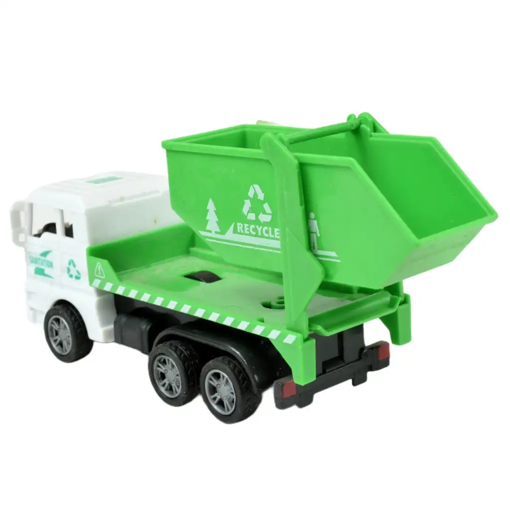 imagen de Camión de Ciudad: Camión de Recolección de Basura en varias versiones 12cm 7