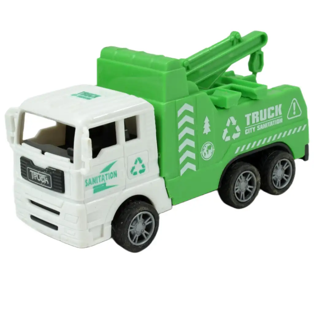 imagen de Camión de Ciudad: Camión de Recolección de Basura en varias versiones 12cm 8