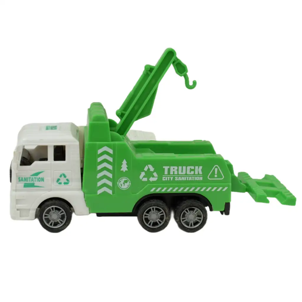 imagen de Camión de Ciudad: Camión de Recolección de Basura en varias versiones 12cm 9