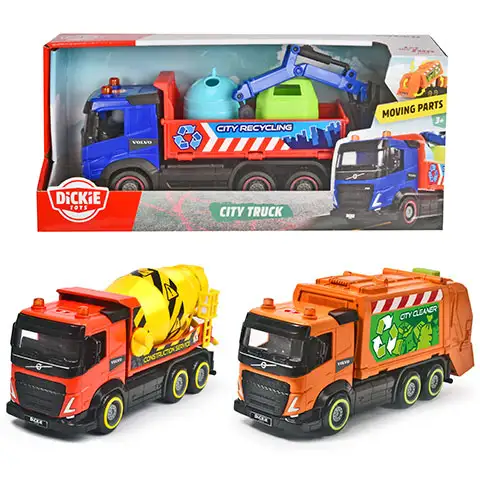 imagen de Camión de Ciudad vehículos de trabajo urbanos en tres versiones - Simba Toys 1