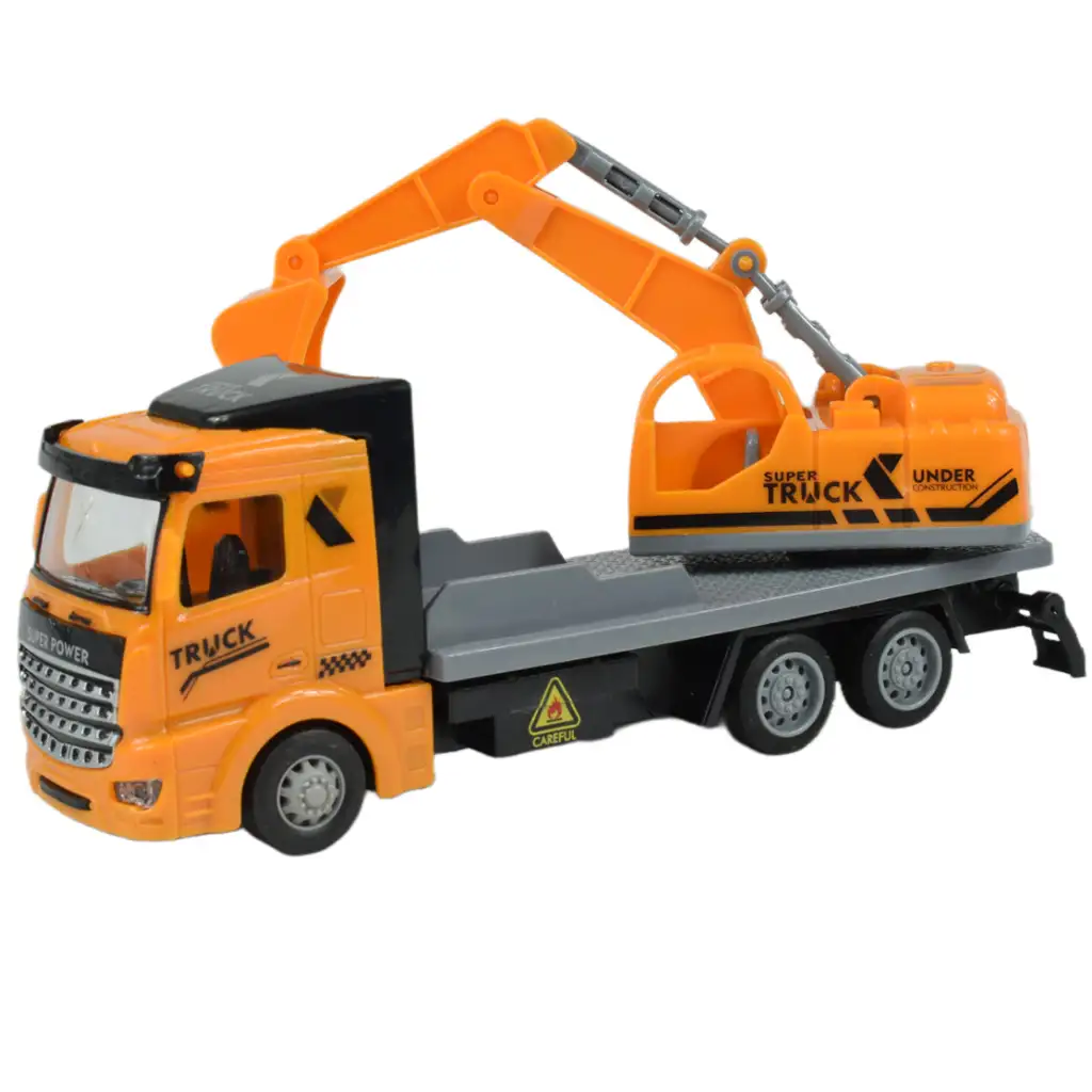 imagen de Camión de Conductor: Set de camión de construcción con ruedas de 3 piezas de 19 cm 4
