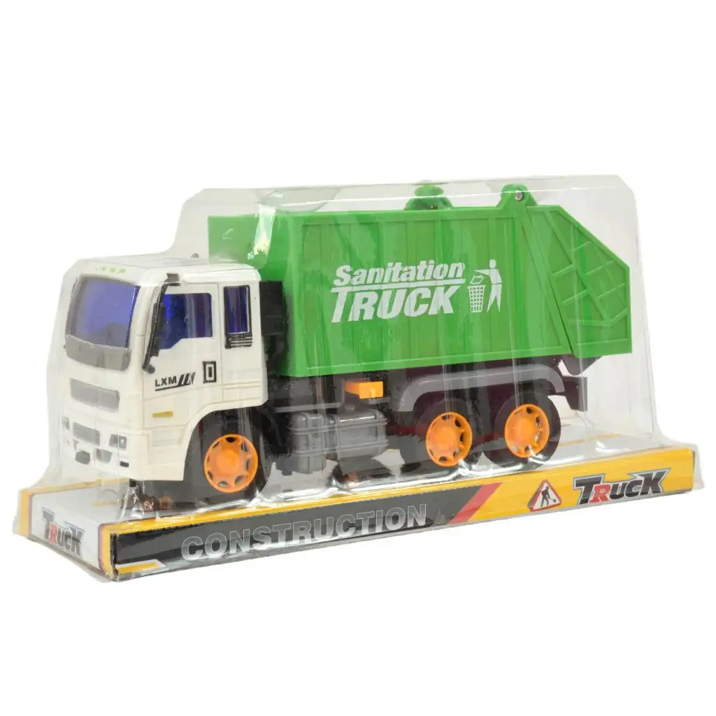 imagen de Camión de Construcción: Camión de Basura con diseño de volante 19cm 6