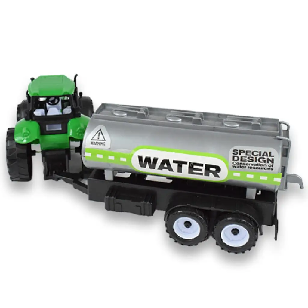 imagen de Camión de granjero: Tractor con tanque de agua en dos versiones de 41 cm 6