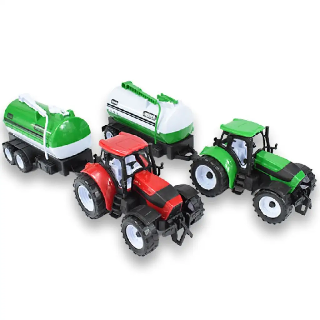 imagen de Camión de granjero: Tractor de riego en dos versiones de 37 cm 2