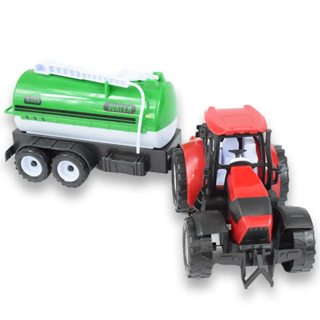 imagen de Camión de granjero: Tractor de riego en dos versiones de 37 cm 3