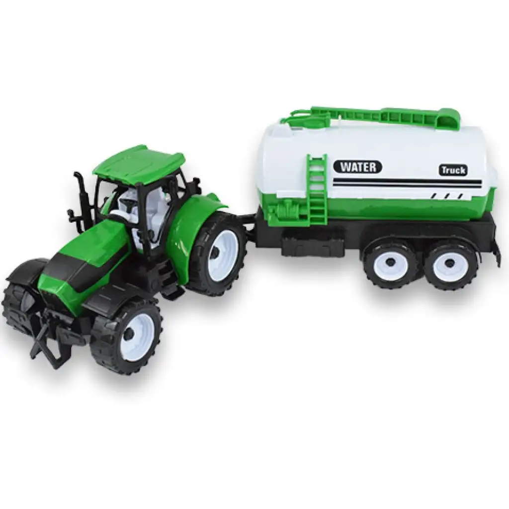 imagen de Camión de granjero: Tractor de riego en dos versiones de 37 cm 4
