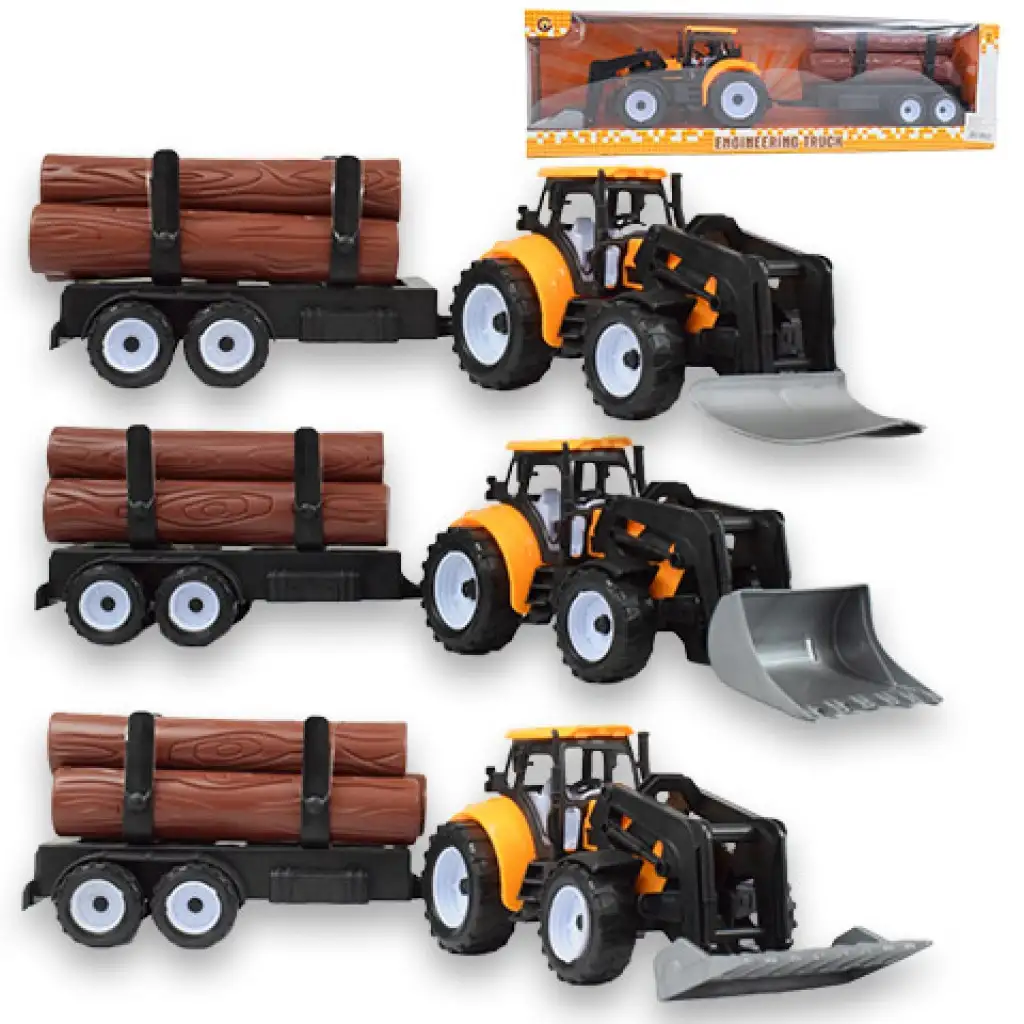 imagen de Camión de Ingeniería: Tractor de transporte de troncos en varias versiones de 43cm 1