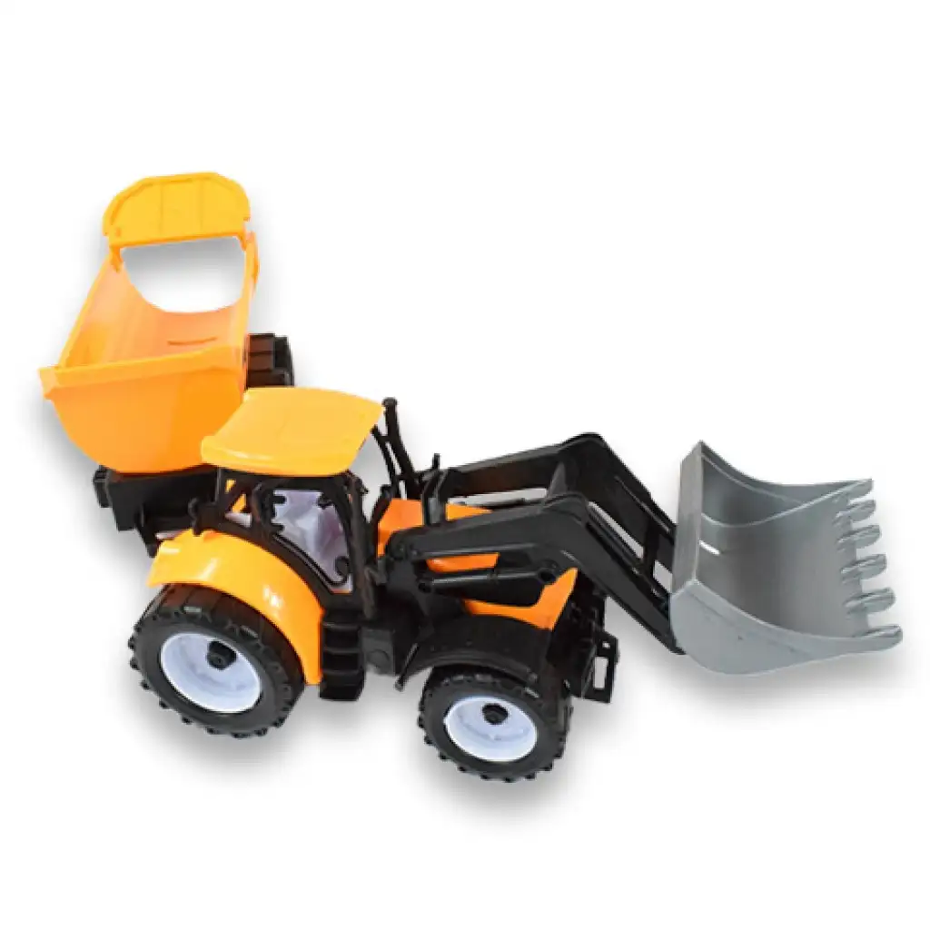imagen de Camión de Ingeniería: Tractor excavadora con remolque 45cm 2