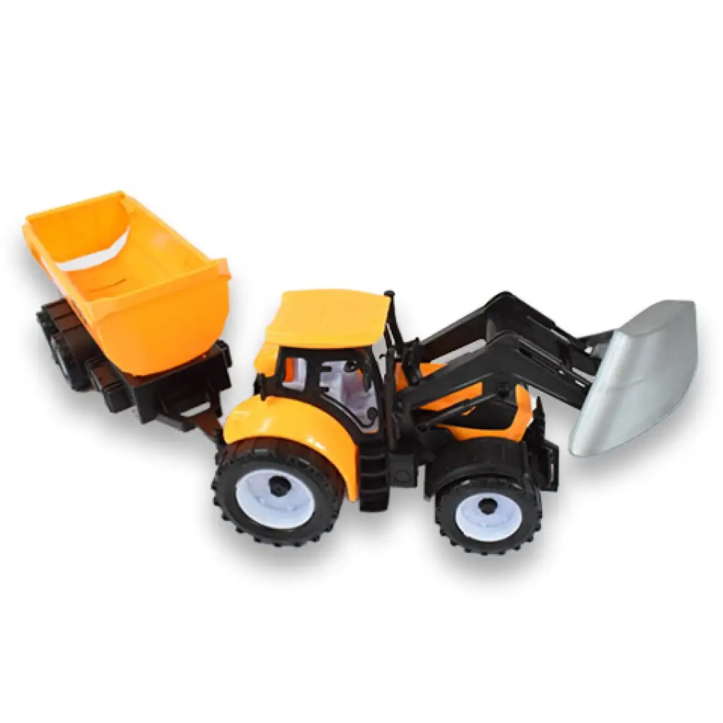 imagen de Camión de Ingeniería: Tractor excavadora con remolque 45cm 4