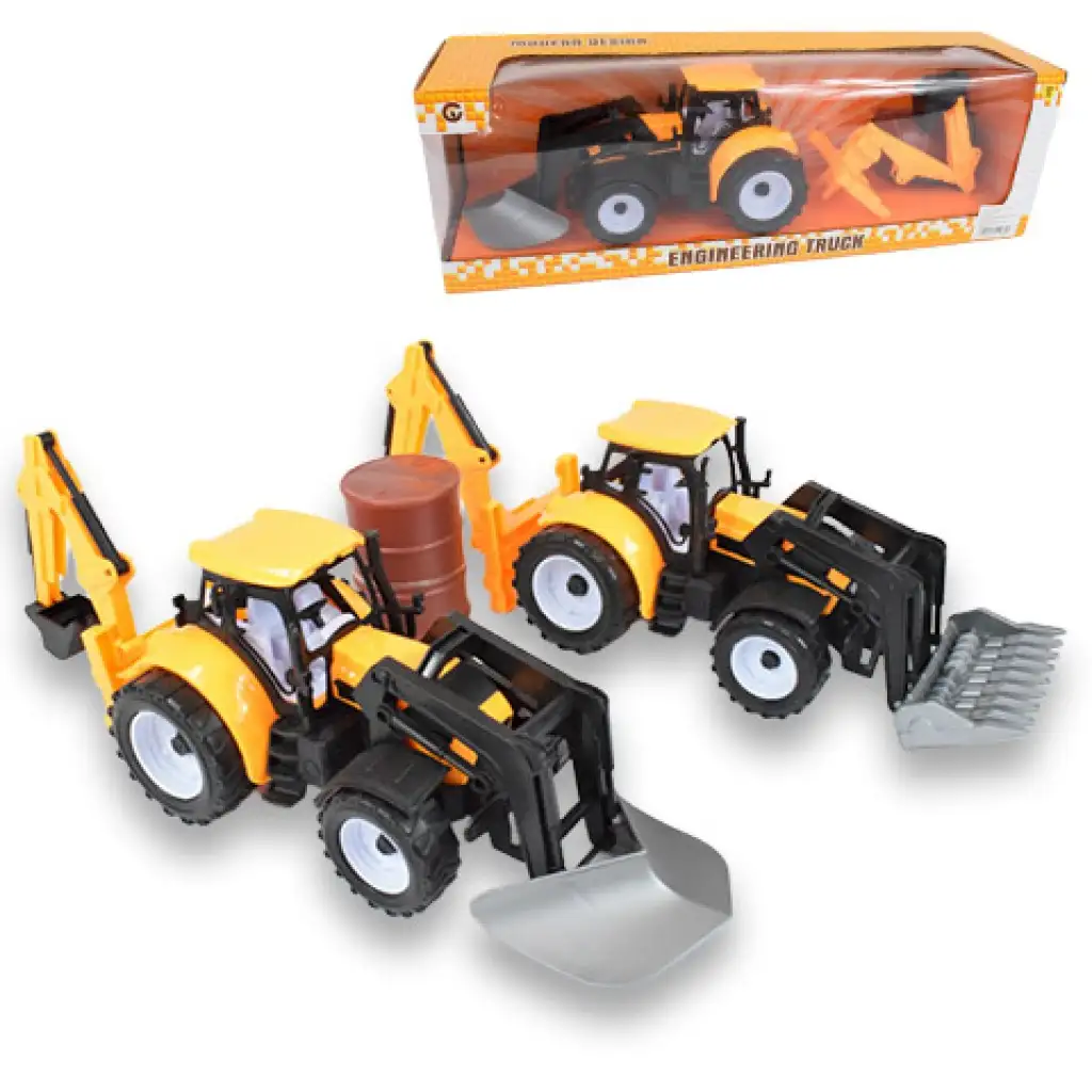 imagen de Camión de Ingeniería: Tractor excavadora en dos versiones de 39cm 1