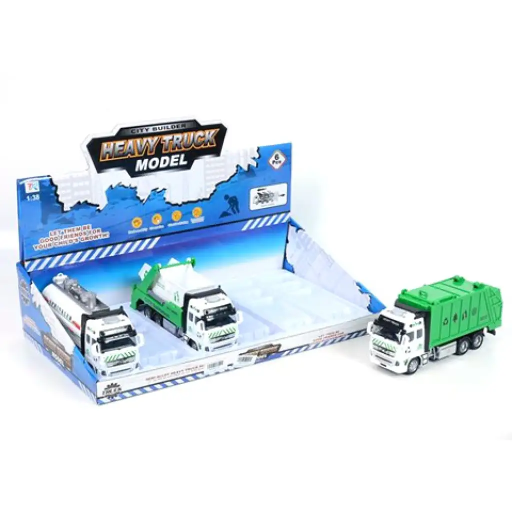 imagen de Camión de recogida de basura a tracción trasera en varias versiones 1/38 1