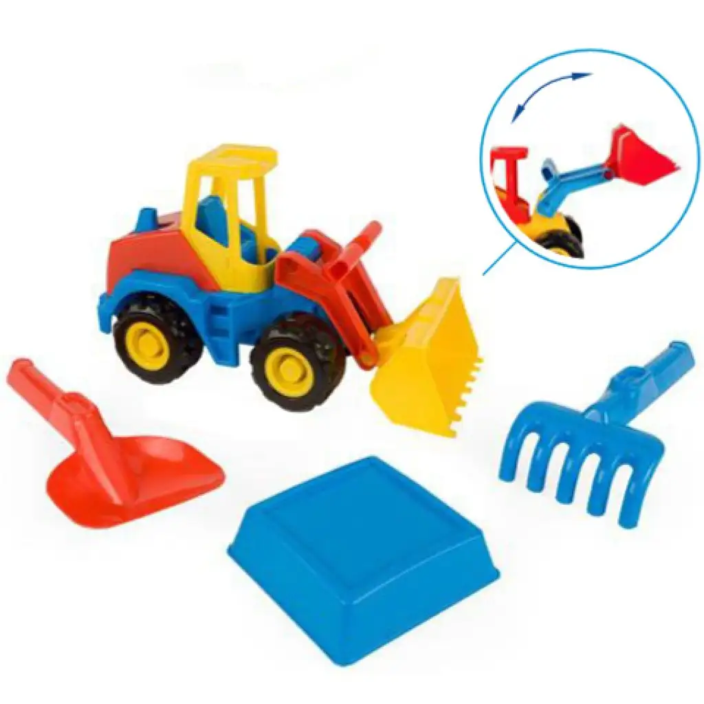 imagen de Camión de Tech Truck con pala para arena de 27cm - Wader 1
