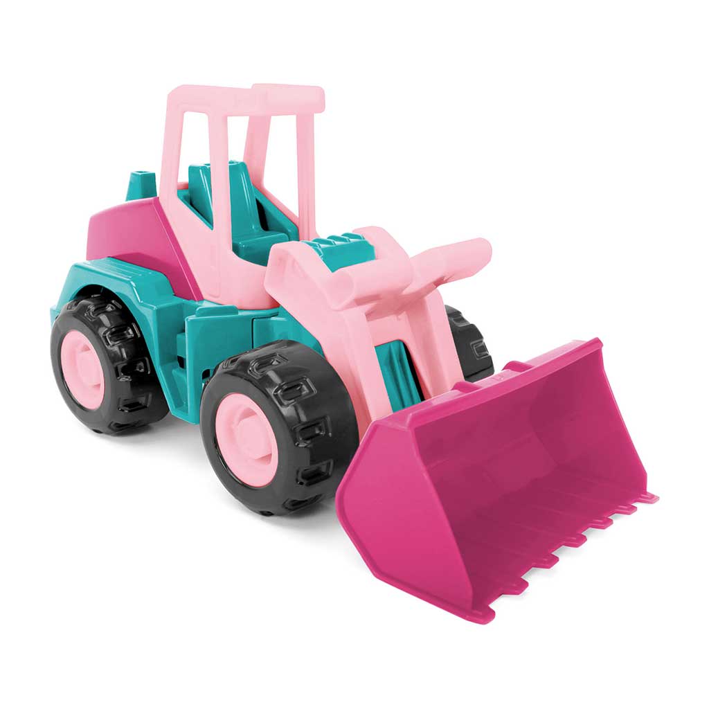 imagen de Camión de tecnología excavadora rosa 27cm - Wader 1