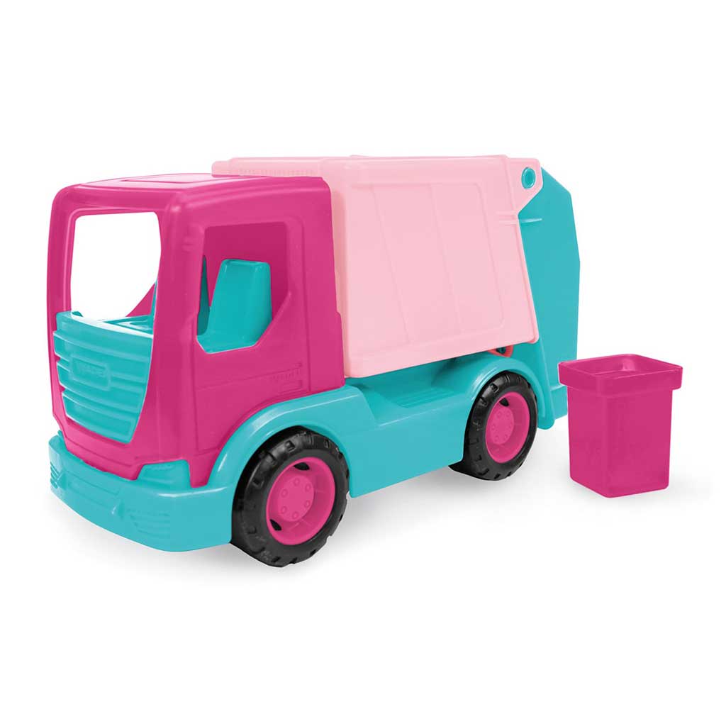 imagen de Camión de tecnología rosa de basura 28cm - Wader 1