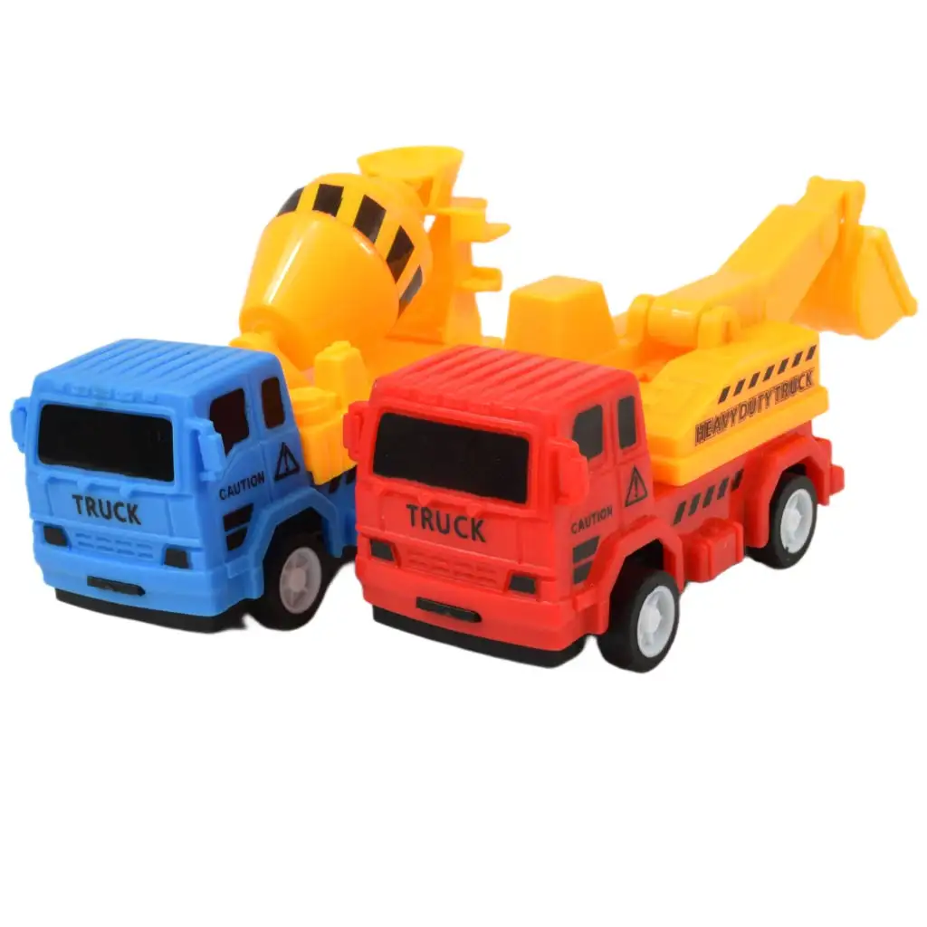 imagen de Camión de Trabajo: set de juguetes de construcción de 7 piezas con coches, vehículos y accesorios 4