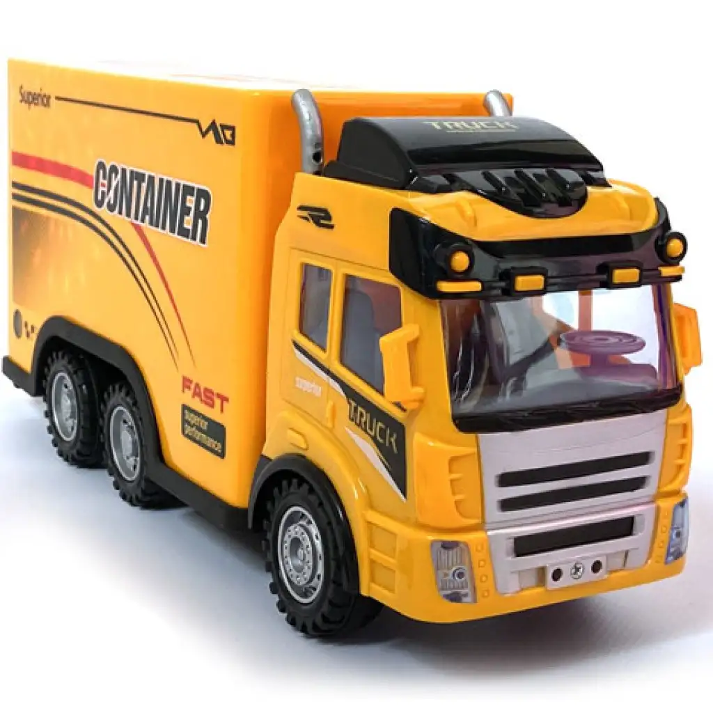 imagen de Camión de transporte de contenedores RC con efectos de luz 27MHz escala 1/14 2