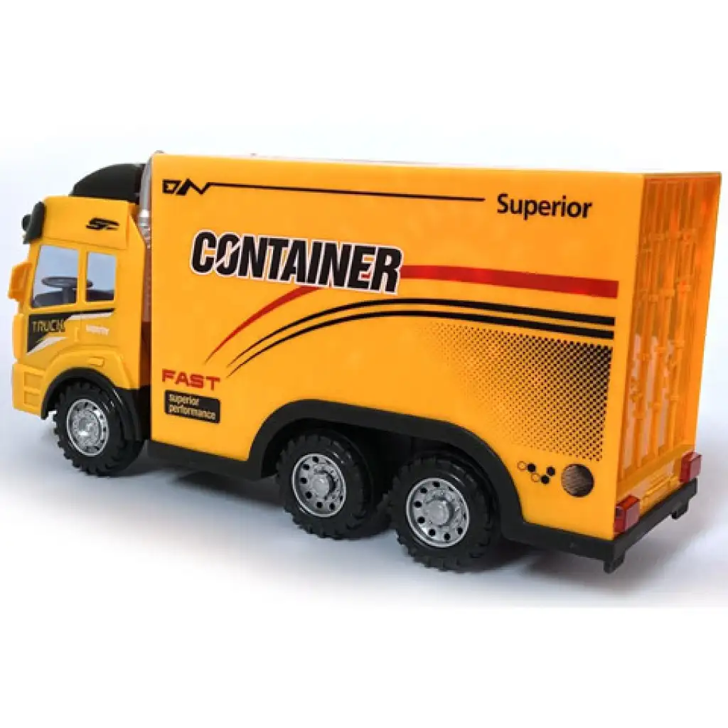 imagen de Camión de transporte de contenedores RC con efectos de luz 27MHz escala 1/14 3