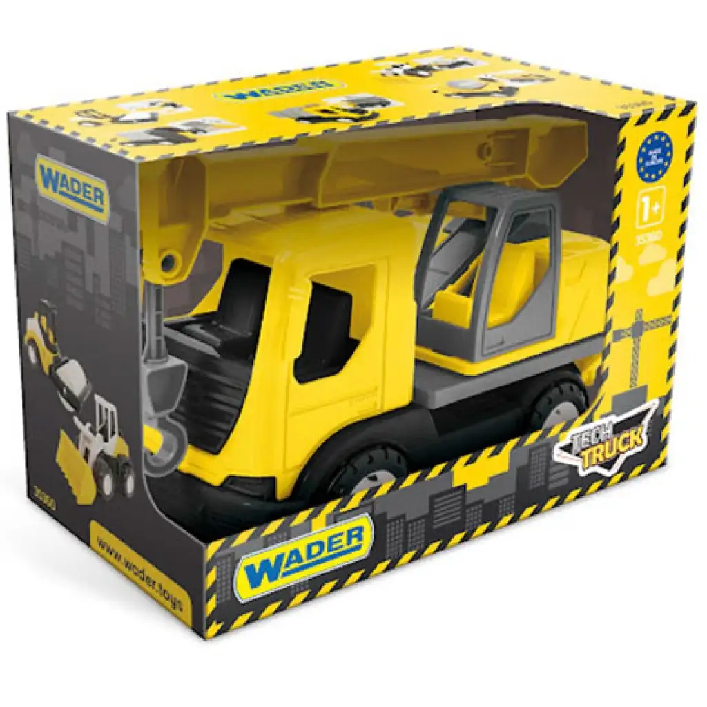 imagen de Camión Grúa Tech Truck en caja 26cm - Wader 1