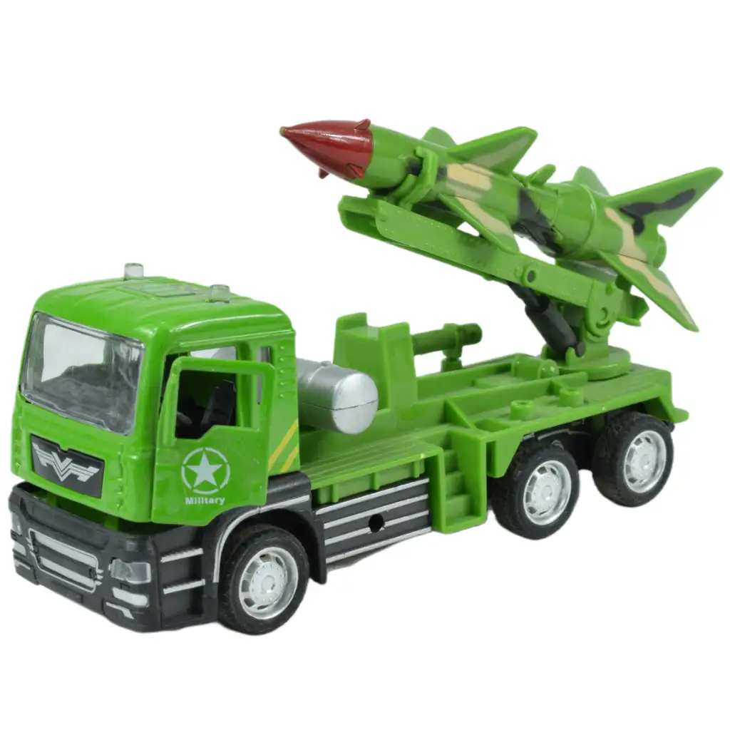 imagen de Camión militar: Camión militar de retroceso con cohete en dos versiones 14cm 2