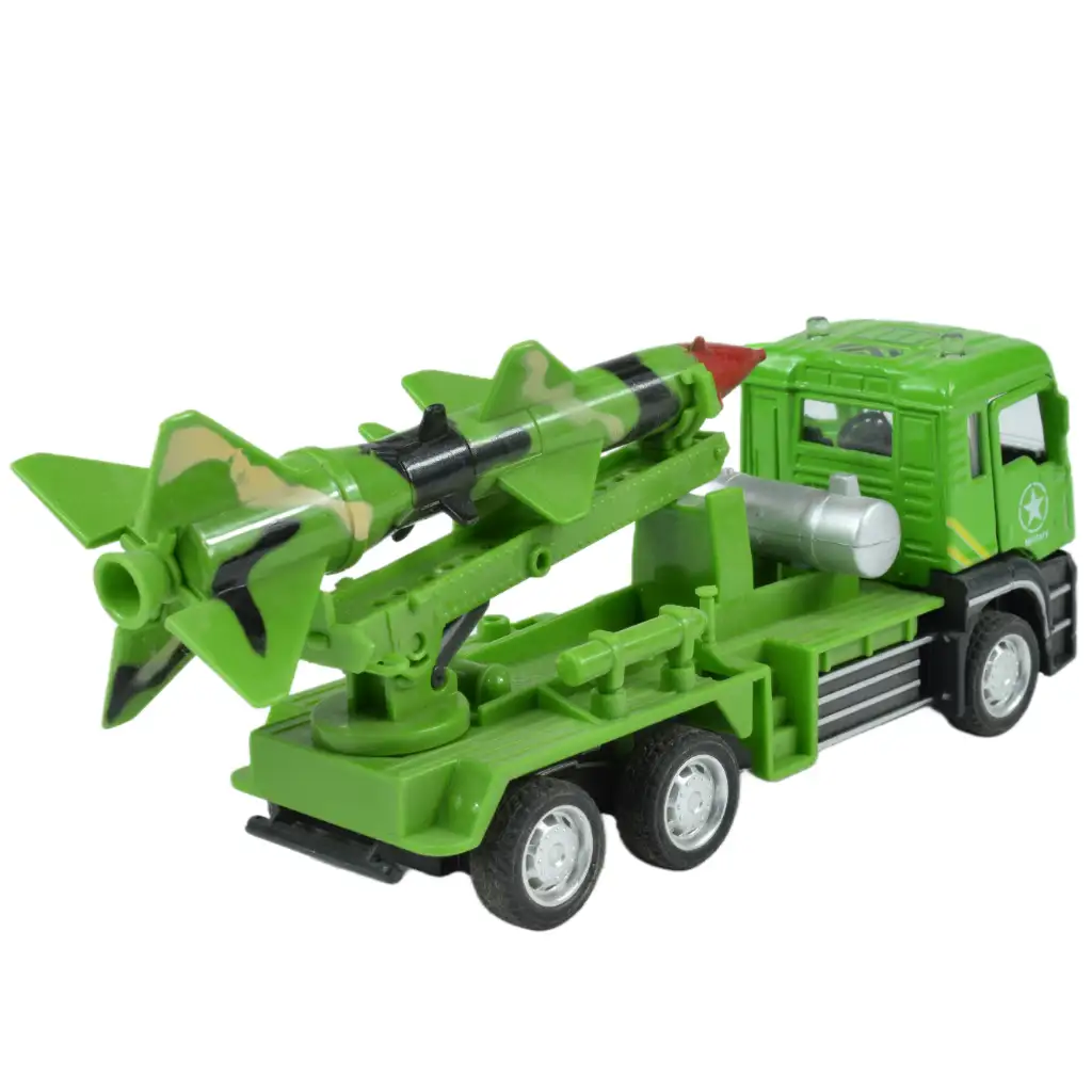 imagen de Camión militar: Camión militar de retroceso con cohete en dos versiones 14cm 4