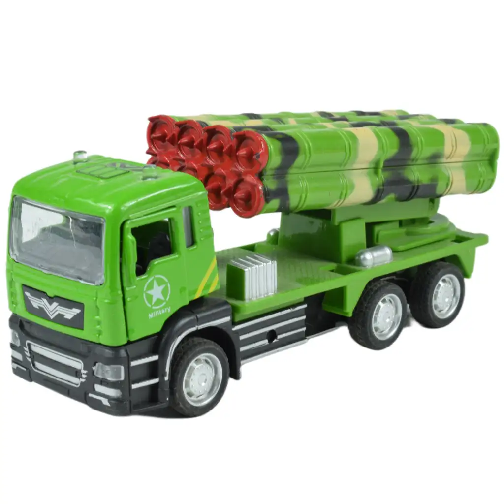 imagen de Camión militar: Camión militar de retroceso con cohete en dos versiones 14cm 5