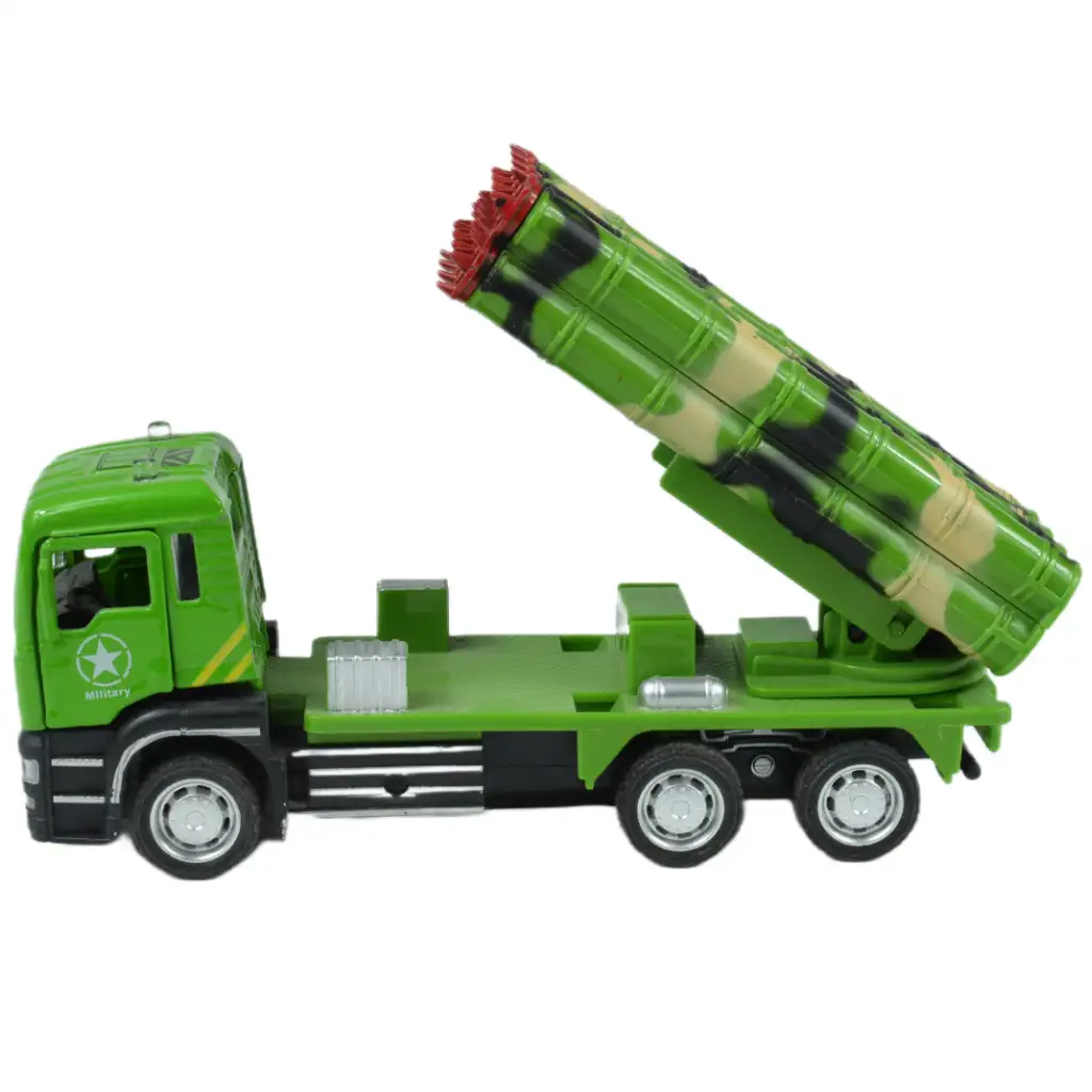 imagen de Camión militar: Camión militar de retroceso con cohete en dos versiones 14cm 6
