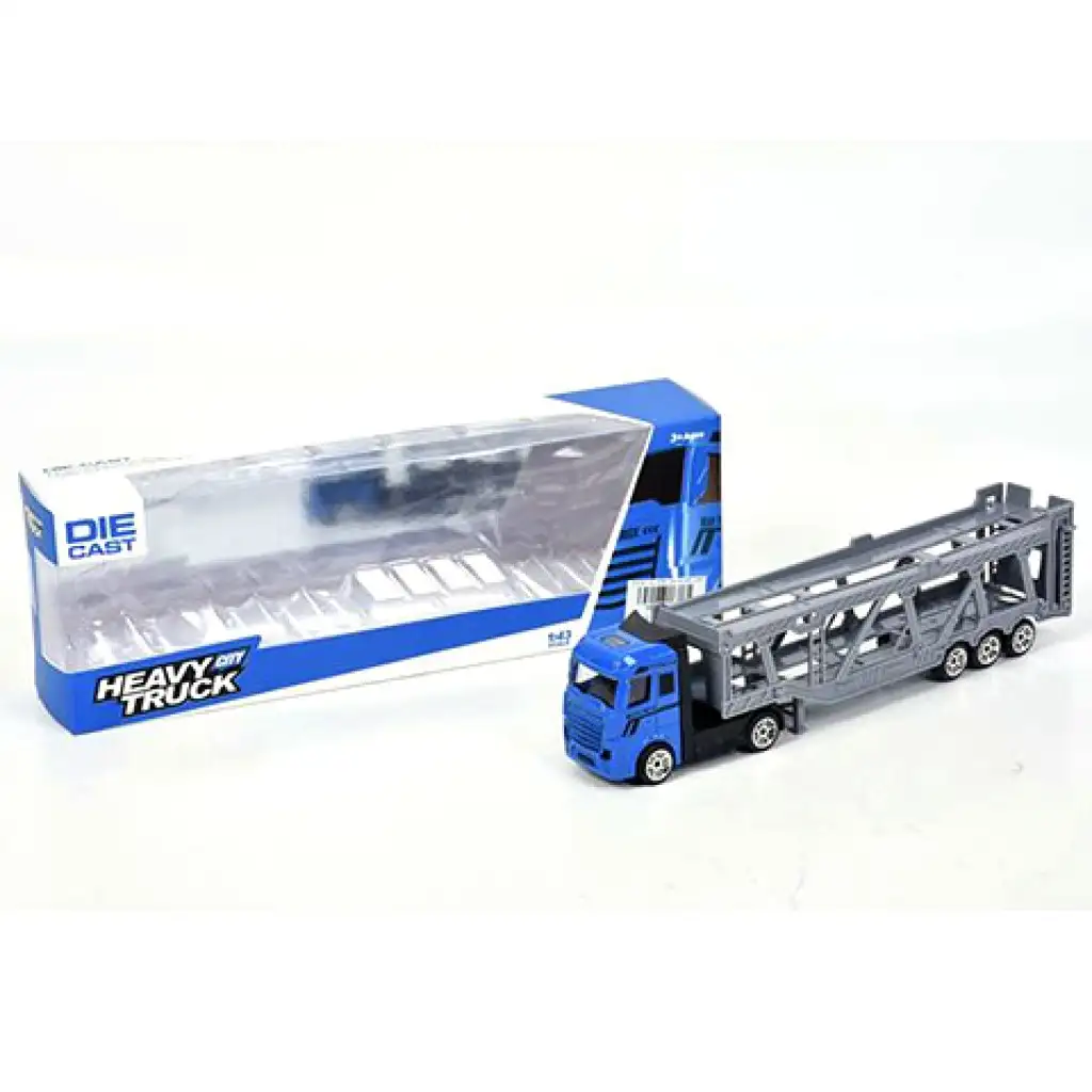 imagen de Camión transportador de coches de metal 1