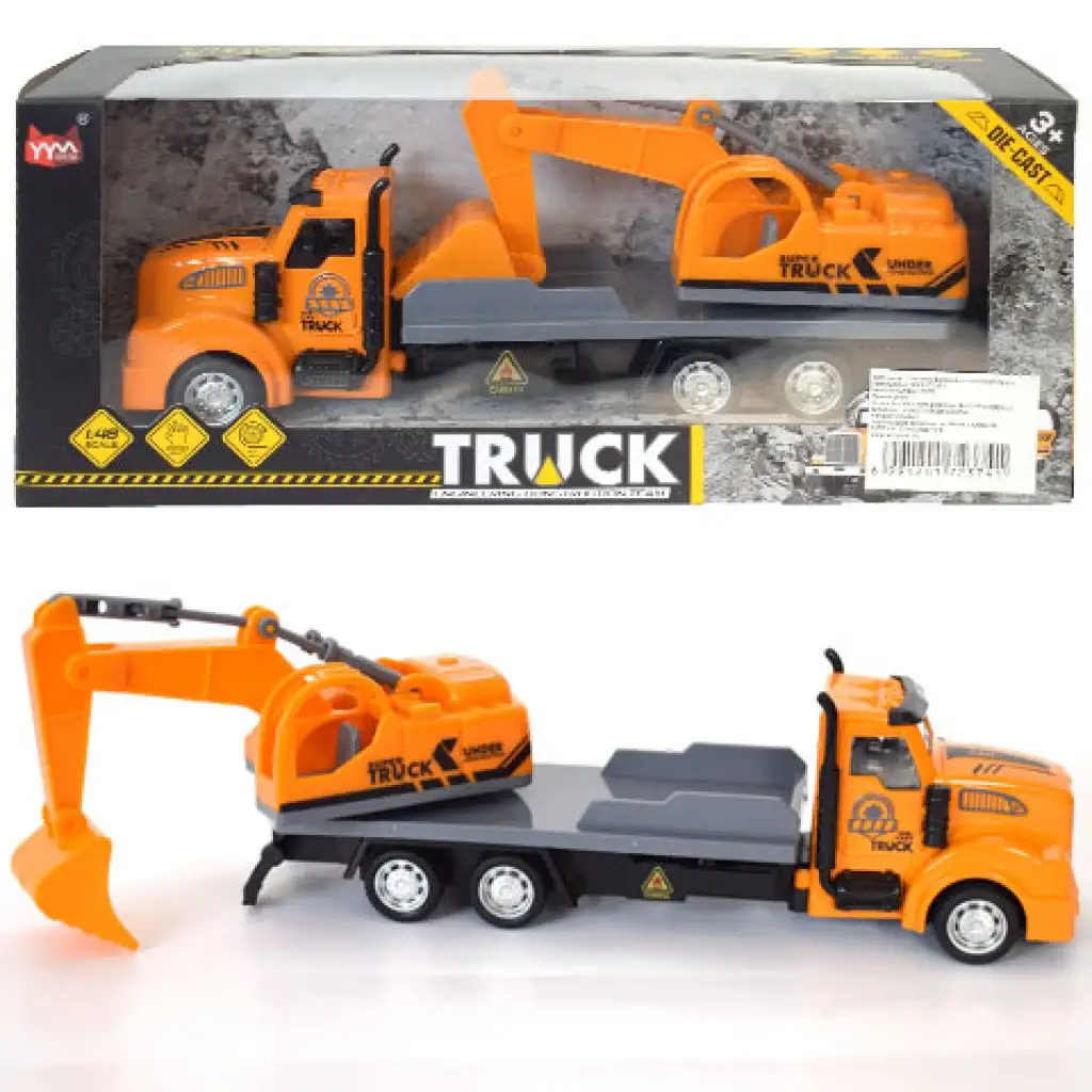 imagen de Camión transportador de maquinaria con tracción trasera 1/48 1