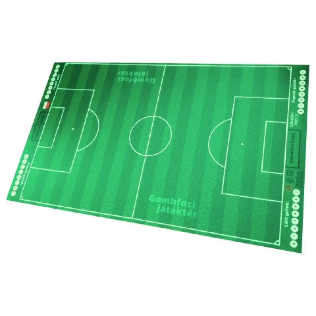 imagen de Campo de fútbol de botones 55x90cm, en un estuche con un set de pegatinas de equipo de regalo 3