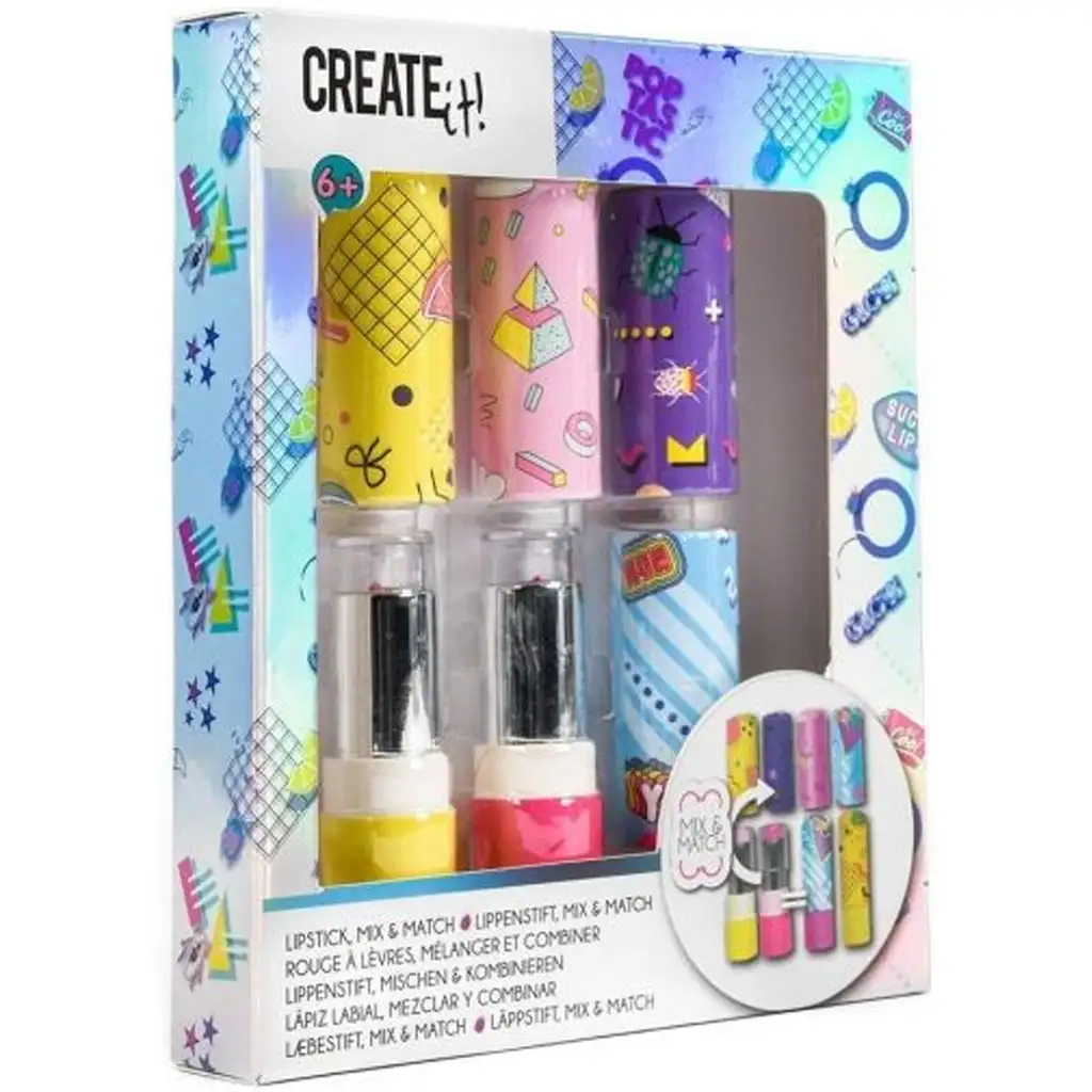 imagen de Canenco: ¡Crea! Mezcla y Combina Set de Labiales 1