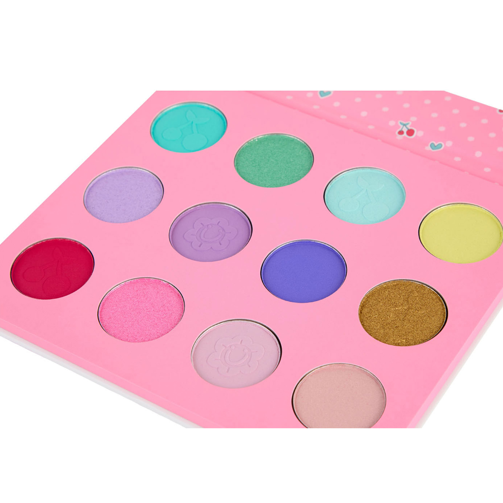 imagen de Canenco: ¡Créalo! Paleta de sombras de ojos de cereza rosa 2