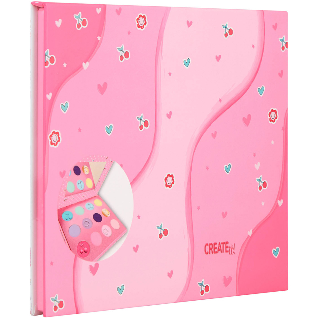 imagen de Canenco: ¡Créalo! Paleta de sombras de ojos de cereza rosa 3