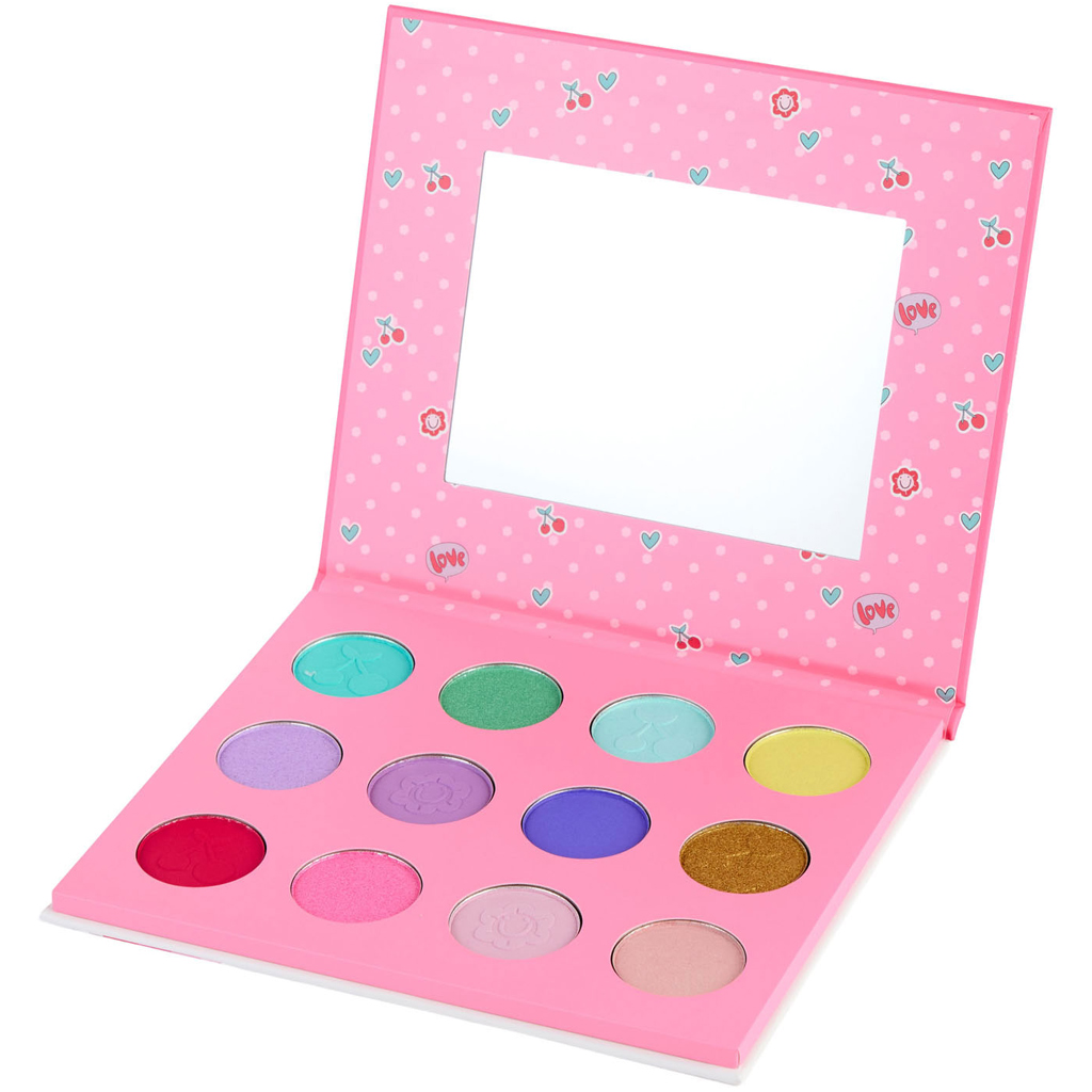 imagen de Canenco: ¡Créalo! Paleta de sombras de ojos de cereza rosa 1
