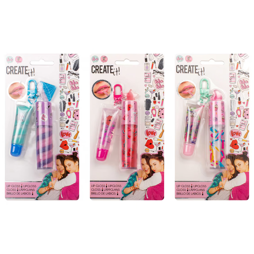imagen de Canenco: ¡Créalo! Set de brillos labiales Candy de 2 piezas en varias versiones 1
