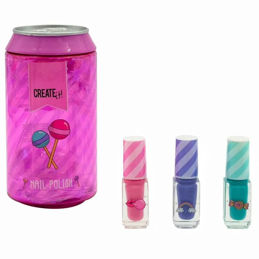 imagen de Canenco: ¡Créalo! Set de esmaltes de uñas Candy Can 1