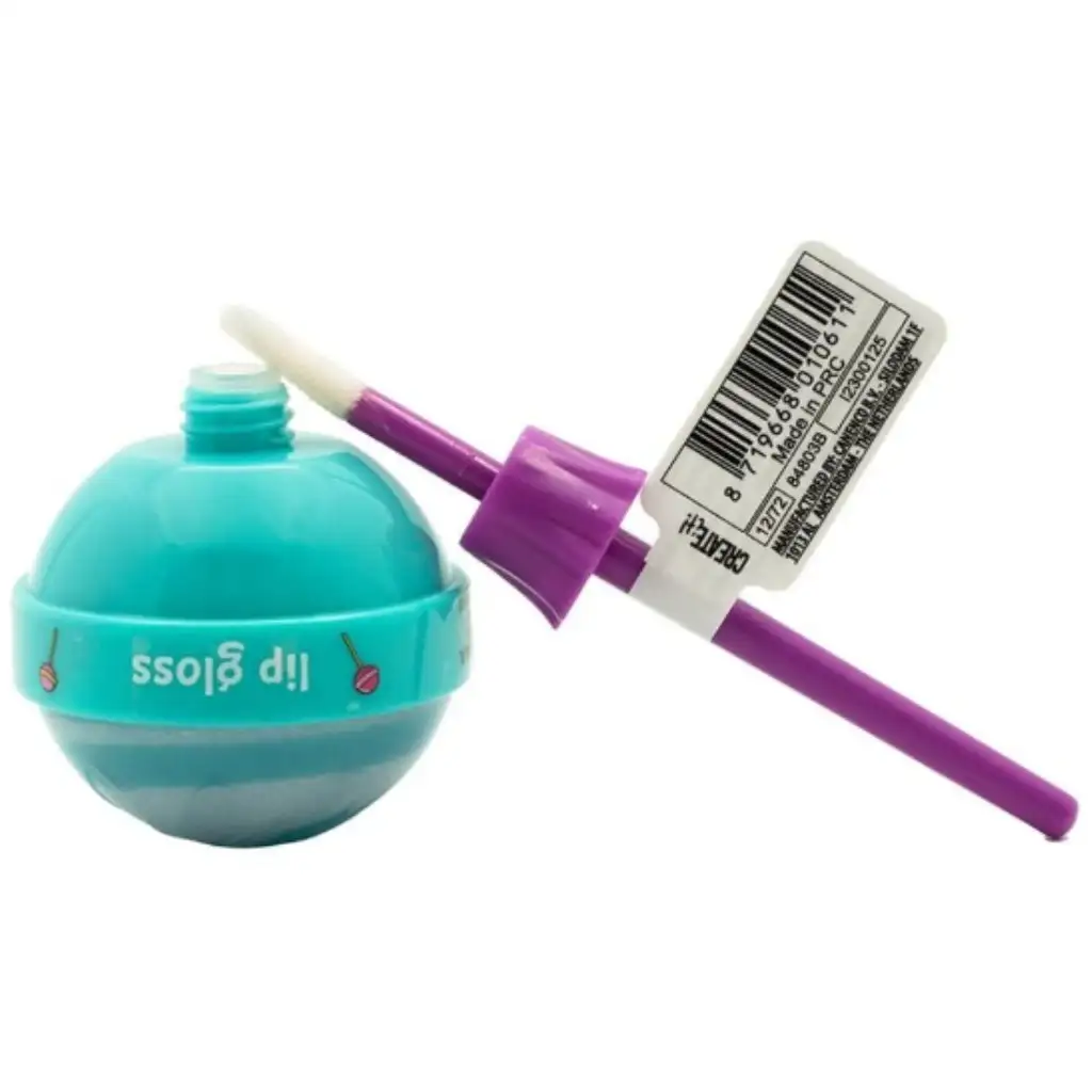 imagen de Canenco: Create It! Brillo labial en forma de piruleta - turquesa 2