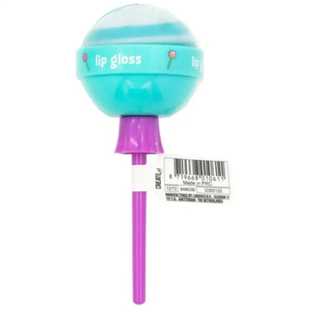 imagen de Canenco: Create It! Brillo labial en forma de piruleta - turquesa 1