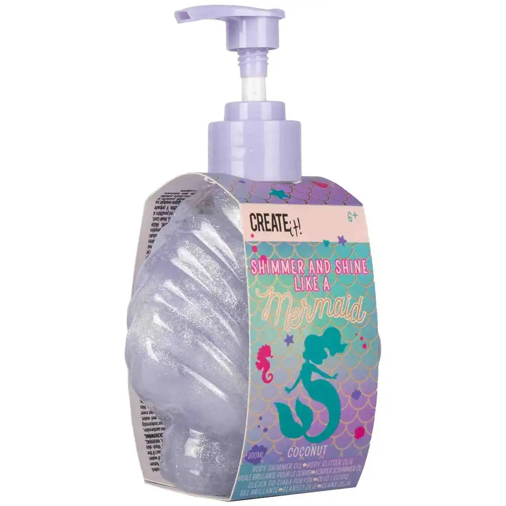 imagen de Canenco: Create It! Gel de cuerpo brillante de sirena en dos versiones 1ud 2