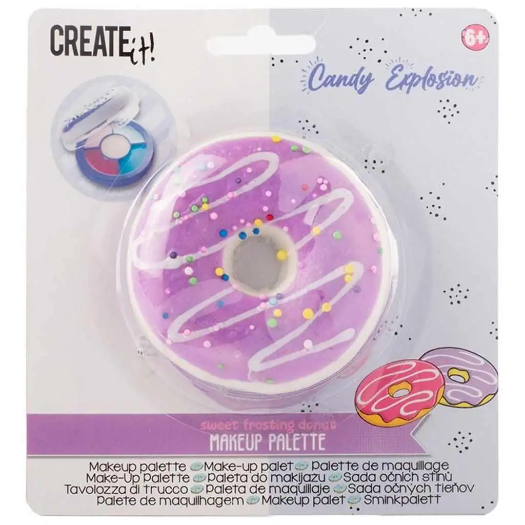 imagen de Canenco: Create It! Paleta de maquillaje en forma de donut 2