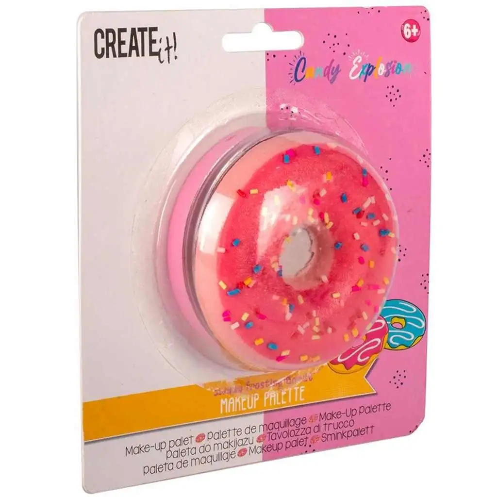 imagen de Canenco: Create It! Paleta de maquillaje en forma de donut 3