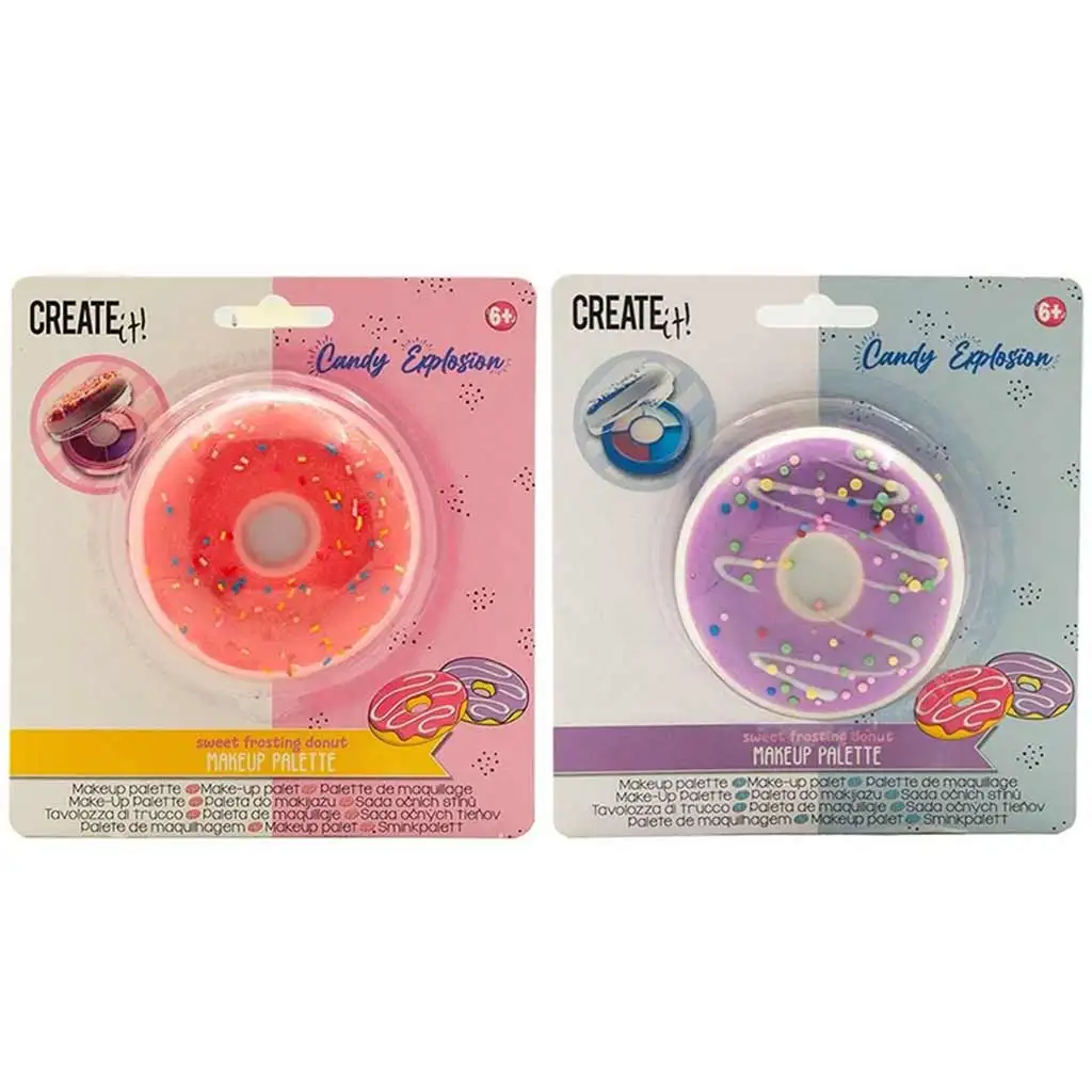 imagen de Canenco: Create It! Paleta de maquillaje en forma de donut 1