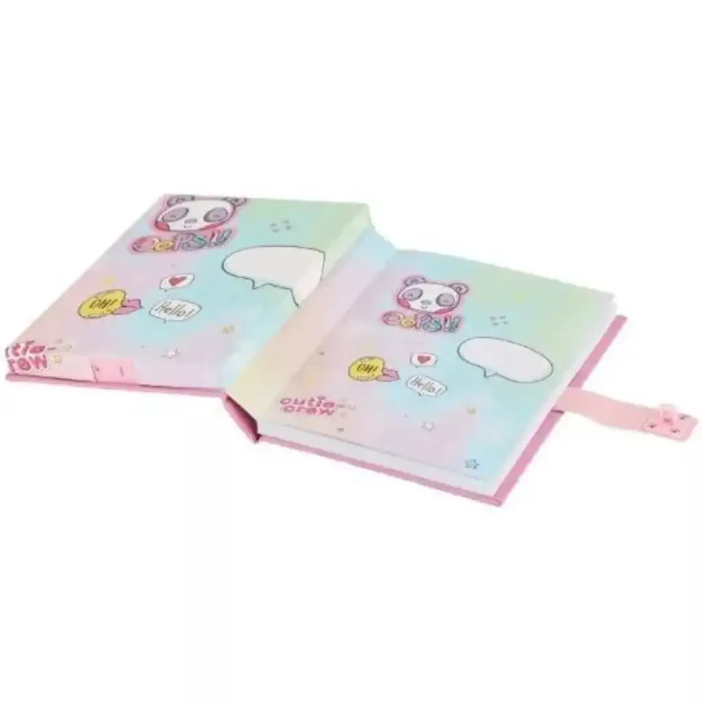 imagen de Canenco: Cutie Crew diario secreto de panda con candado numérico 2