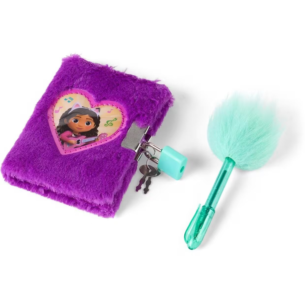 imagen de Canenco: Gabi casa de muñecas Cuaderno de peluche con bolígrafo 2