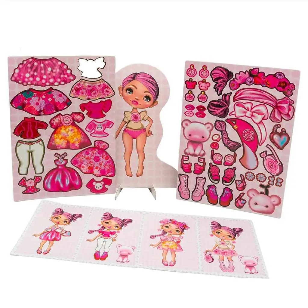 imagen de Canenco: I Am muñeca vestible magnética - Rosa 2