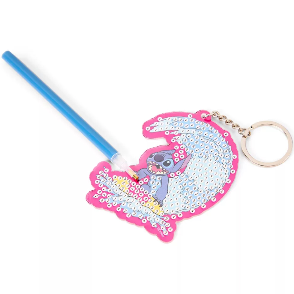 imagen de Canenco: Llavero de pintura de diamantes de Stitch 3