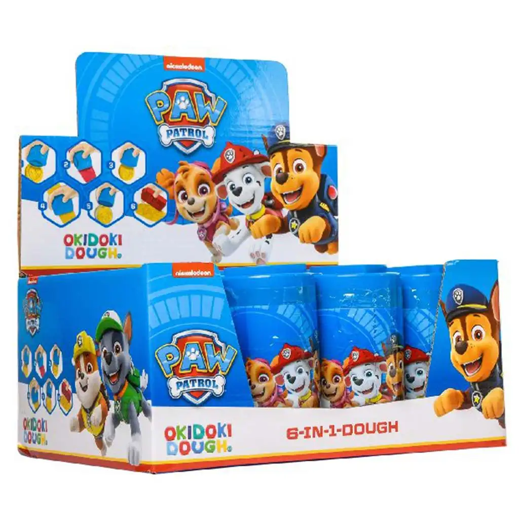 imagen de Canenco: Patrulla Canina 6 en 1 set de plastilina con figuras en varias versiones 1ud 4
