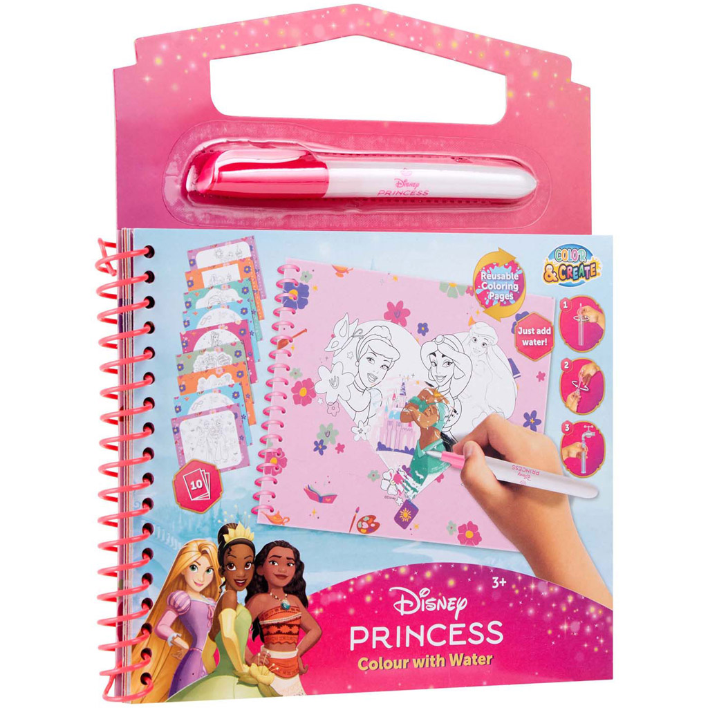 imagen de Canenco: Princesas de Disney para colorear con agua 2