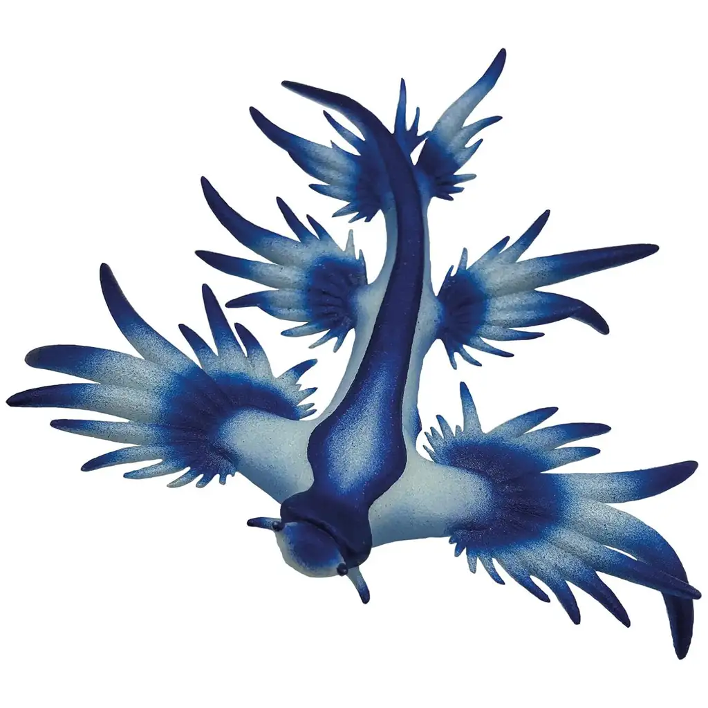 imagen de Caracol marino azul figura de juguete - Bullyland 1
