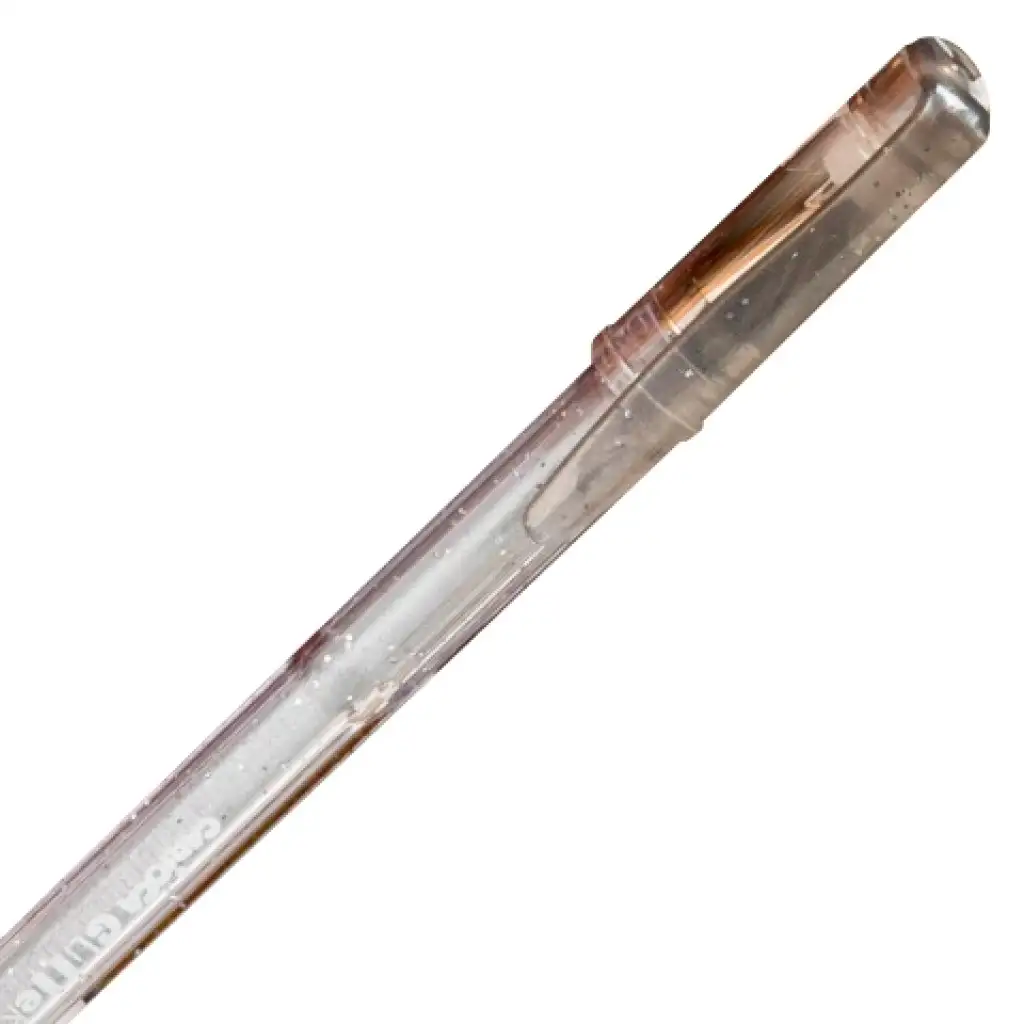 imagen de Carioca: Bolígrafo de gel brillante color plata 1